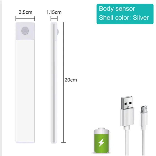 BrightEase Motion-Sensor Cabinet Light
