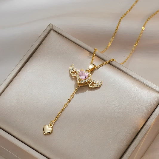 Wings Of Love Necklace