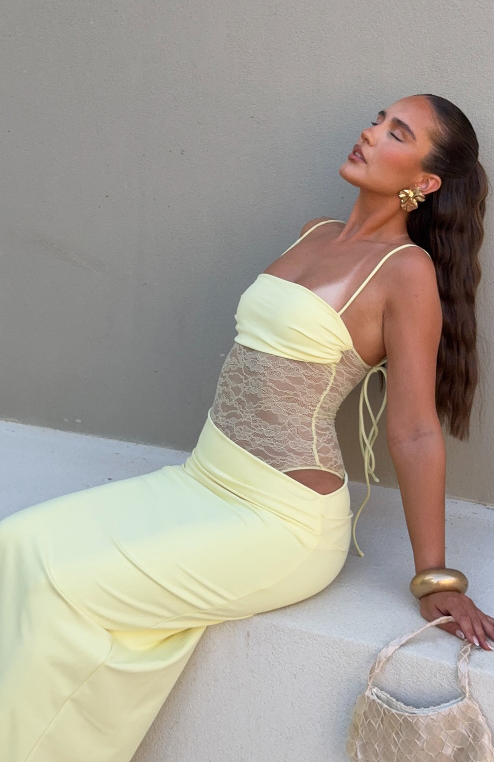 Velora Lace Maxi Dress