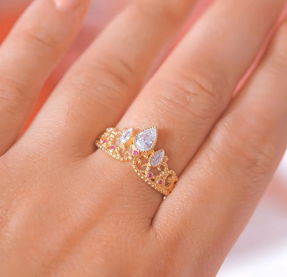 Adjustable Rapunzel Ring