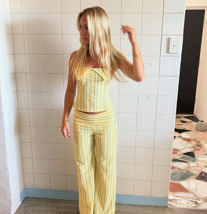 SOPHIA | Striped Set