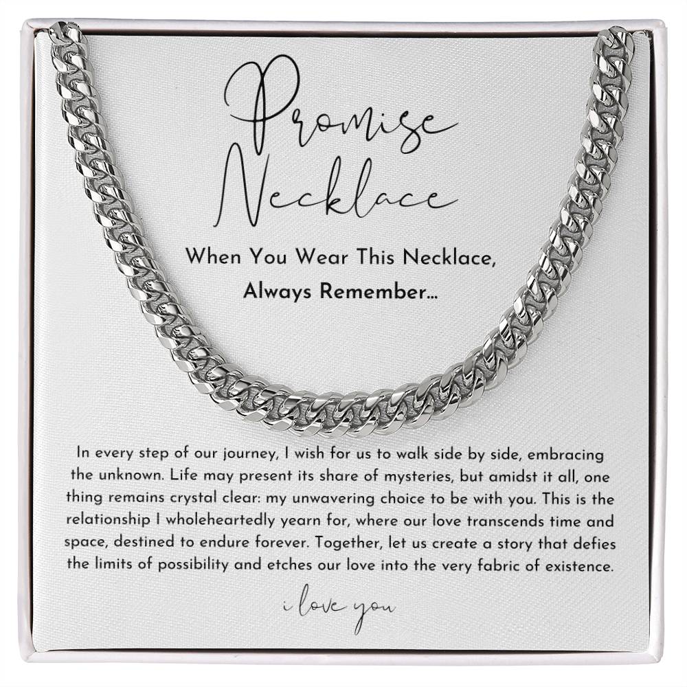 Boyfriend Promise Necklace (90% OFF TODAY ONLY)