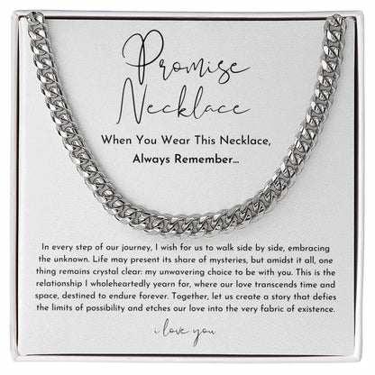Boyfriend Promise Necklace (90% OFF TODAY ONLY)