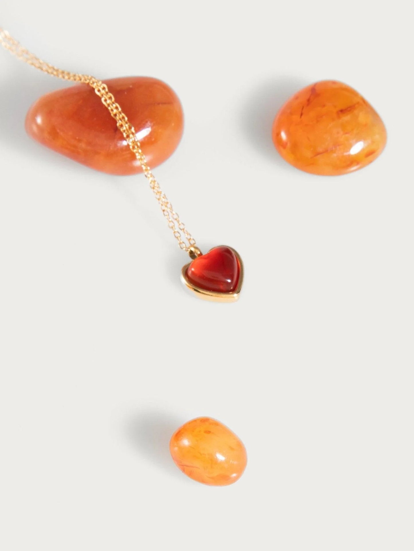 Stone Heart Necklace